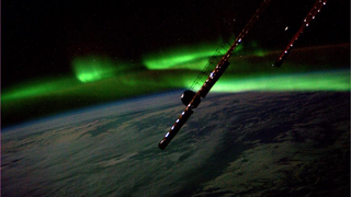 An Aurora Dances in the Latest Vine from Space